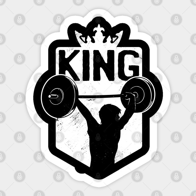 King Of Bodybuilding - King Bodybuilding - Autocollant | TeePublic FR